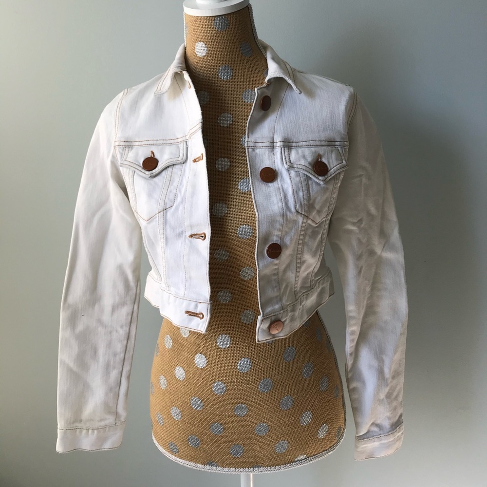 Marciano White Denim Jacket